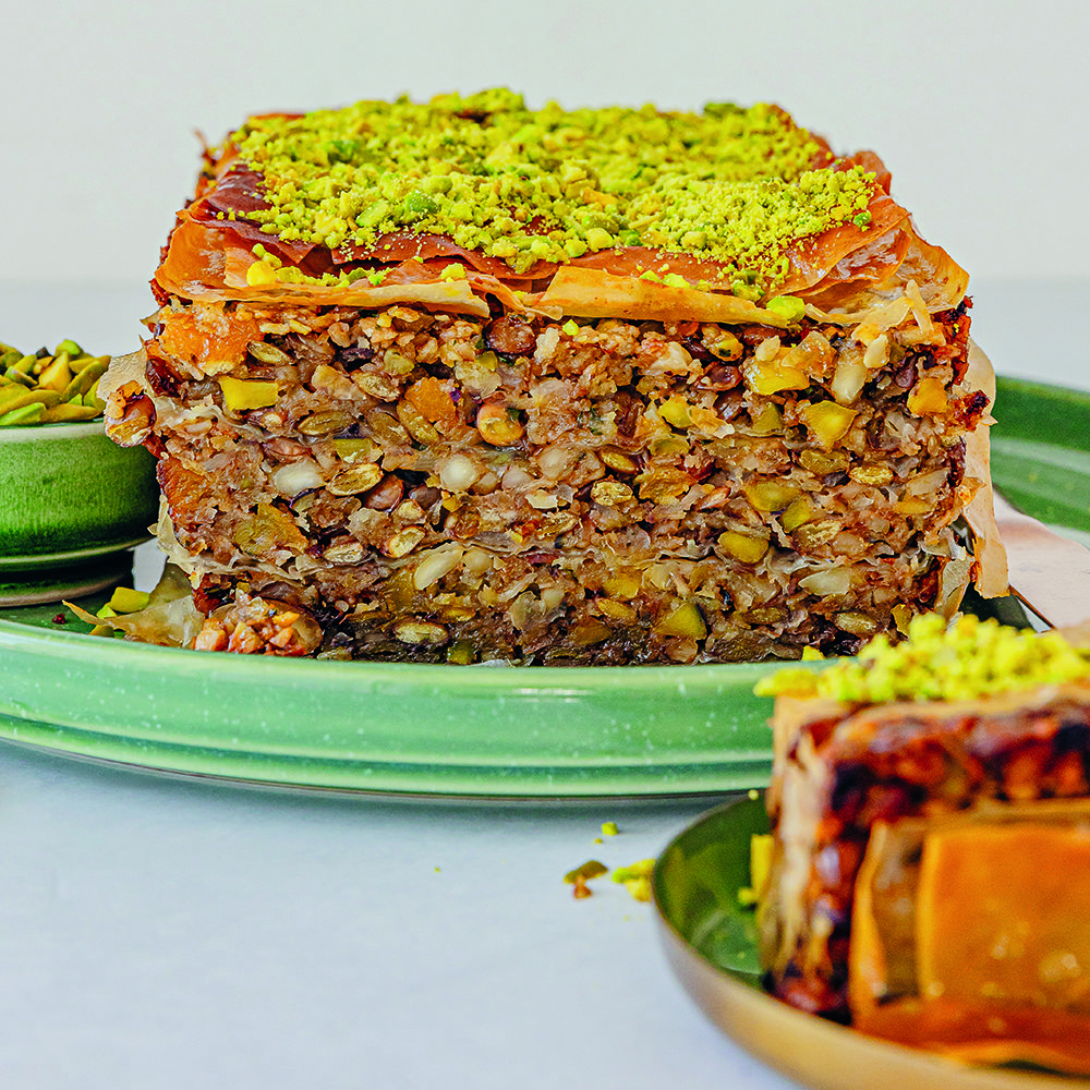 Baklava nut roast