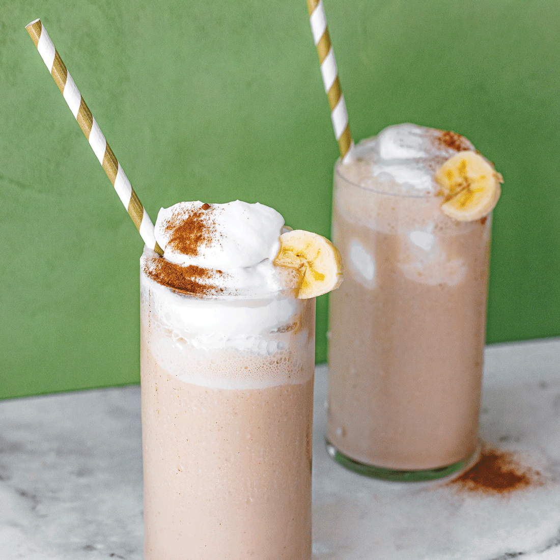 Banana cream pie protein shake