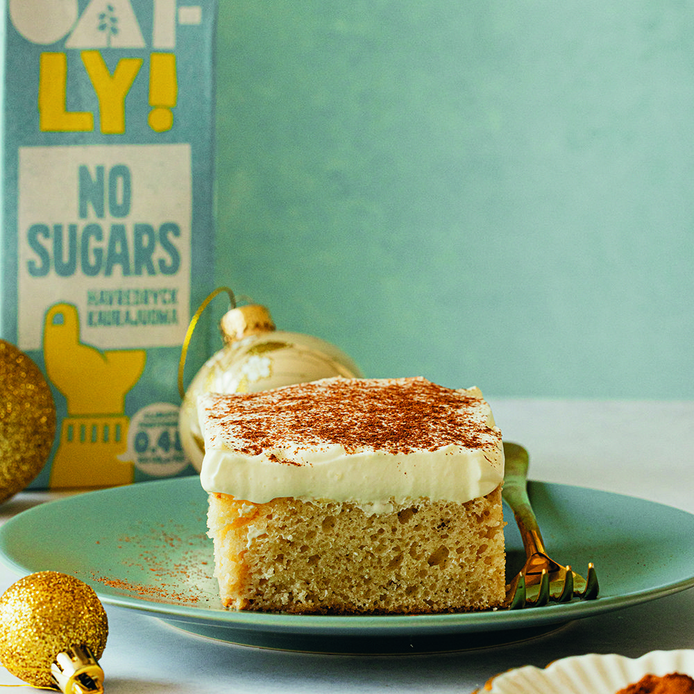 Chai zero leches cake