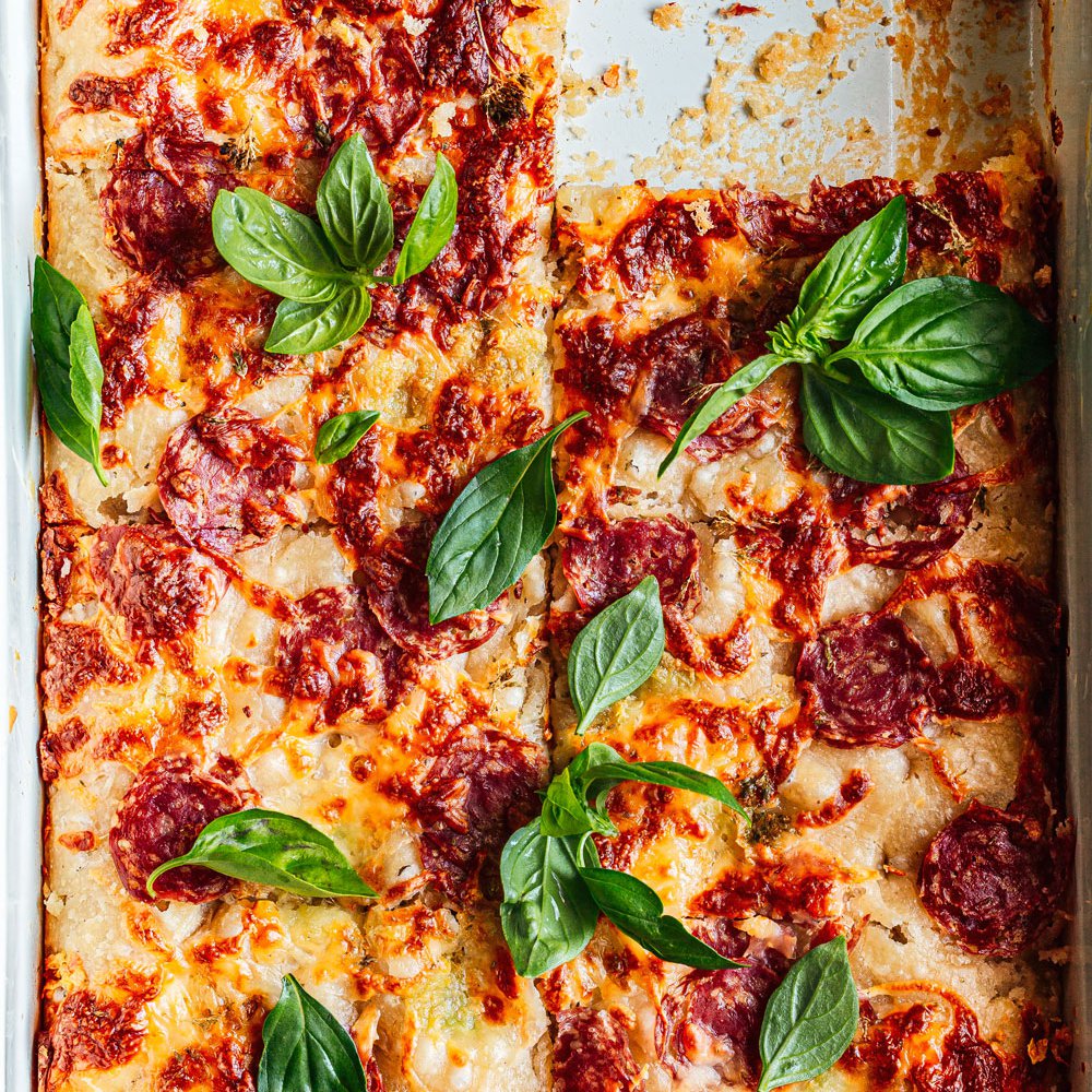 Pepperoni focaccia recipe Spinneys UAE
