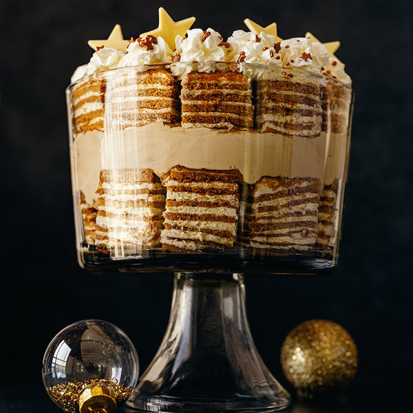 Honey cake trifle