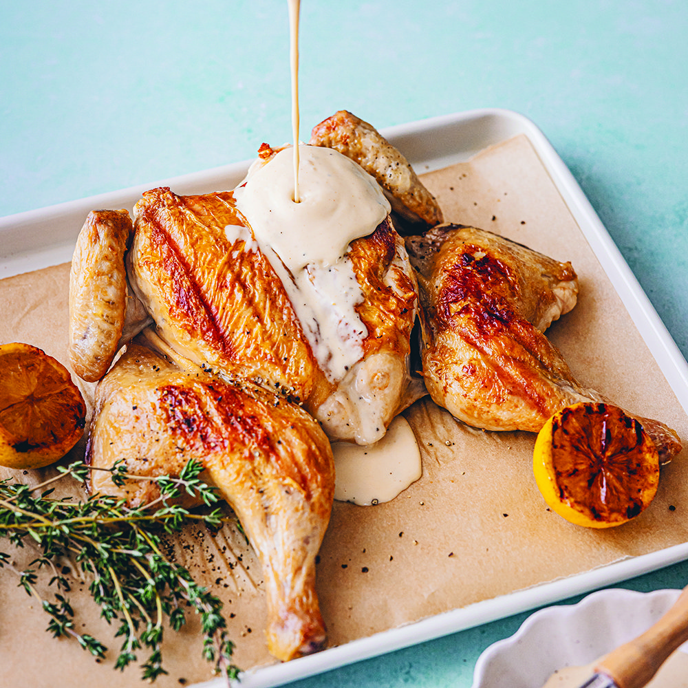 صلصة بيضاء مُحضّرة على طريقة ولاية ألاباما