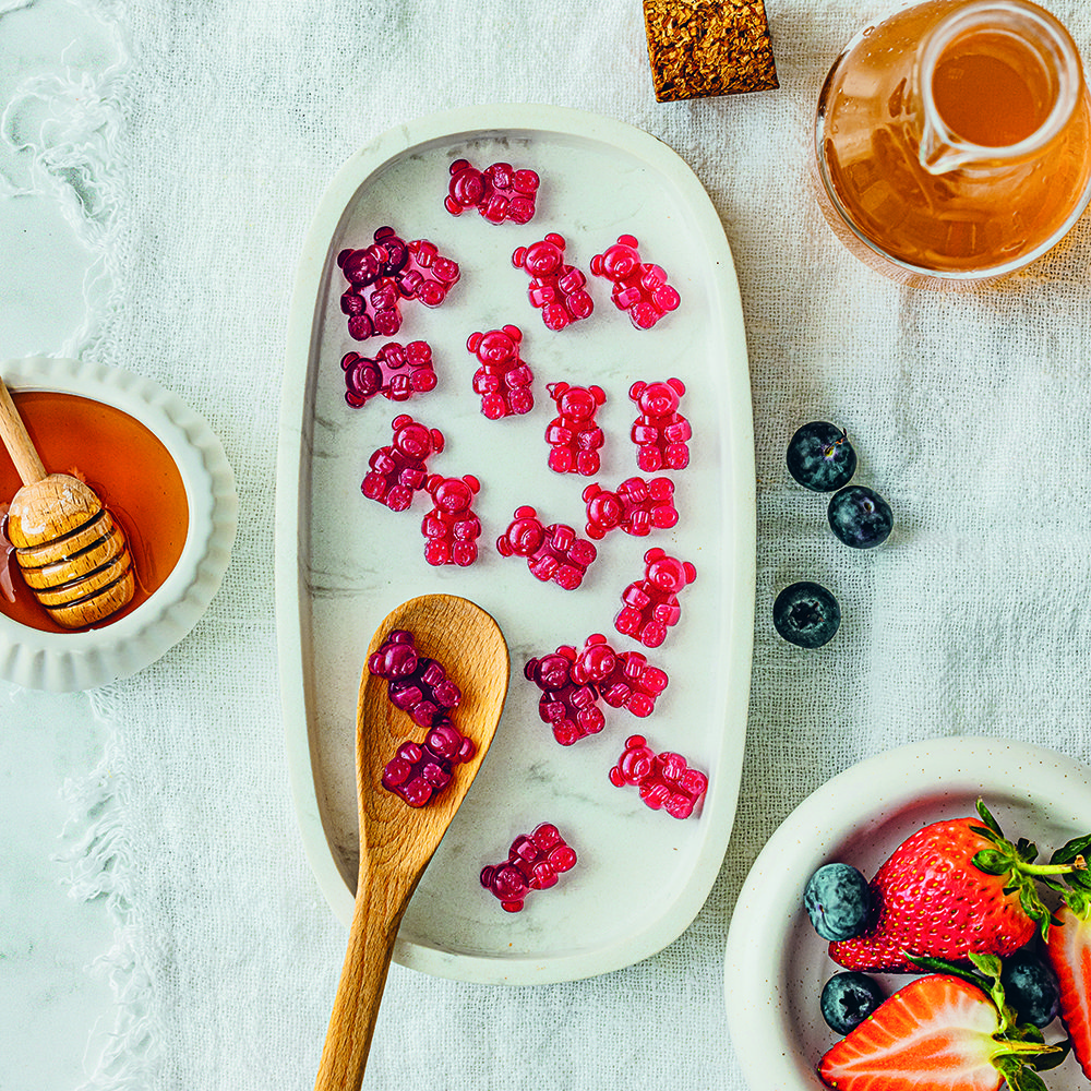 Berry antioxidant ACV gummies