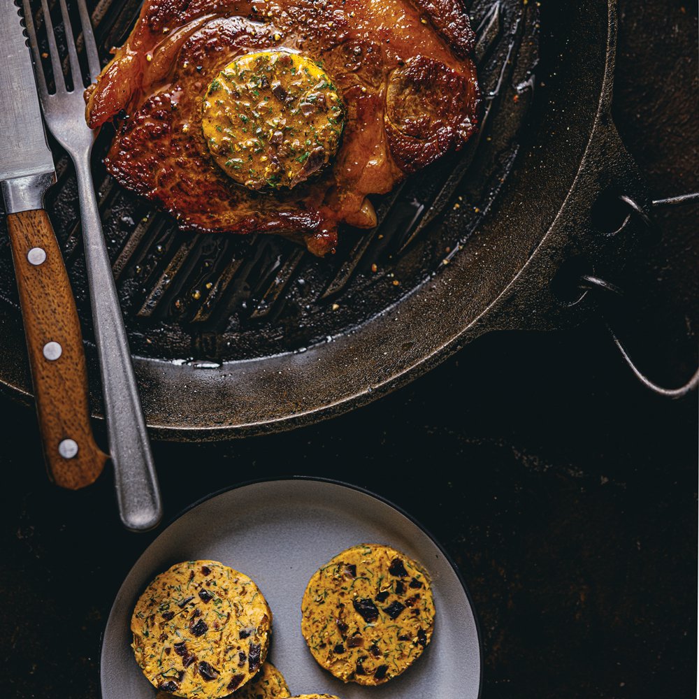 Biltong compound butter