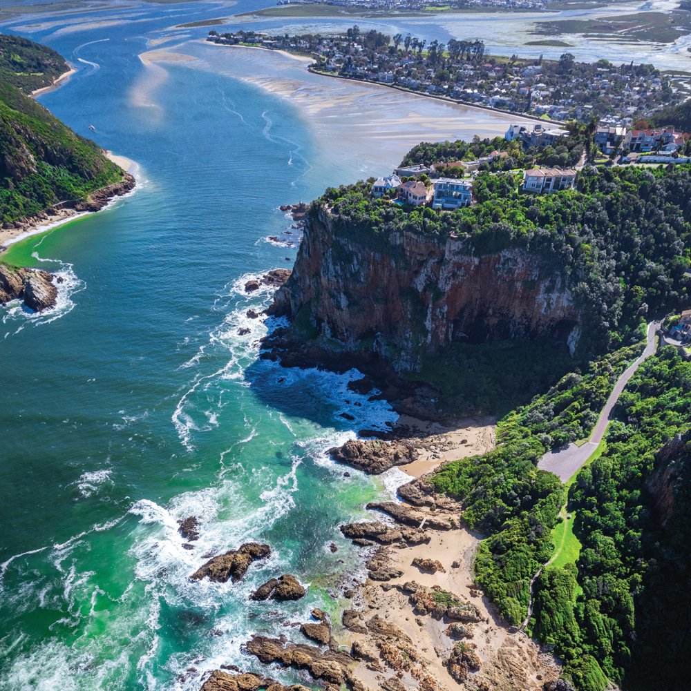Knysna’s dramatic lagoon entrance