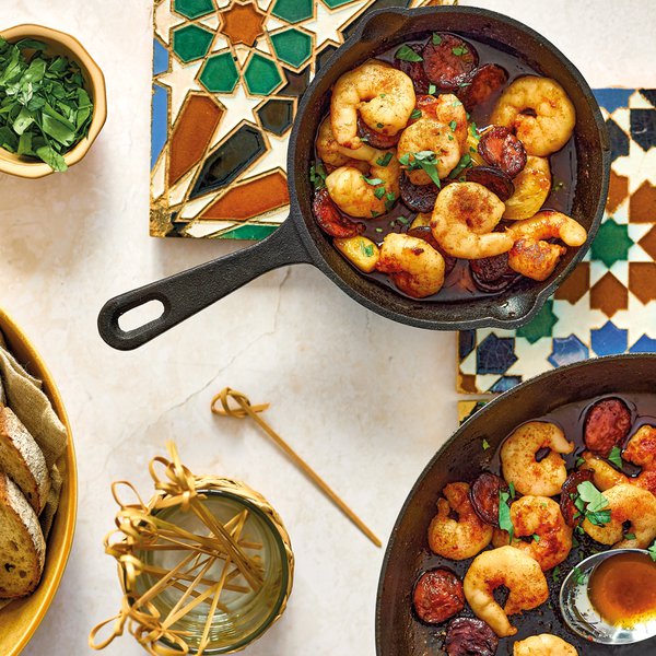 Chorizo gambas al ajillo