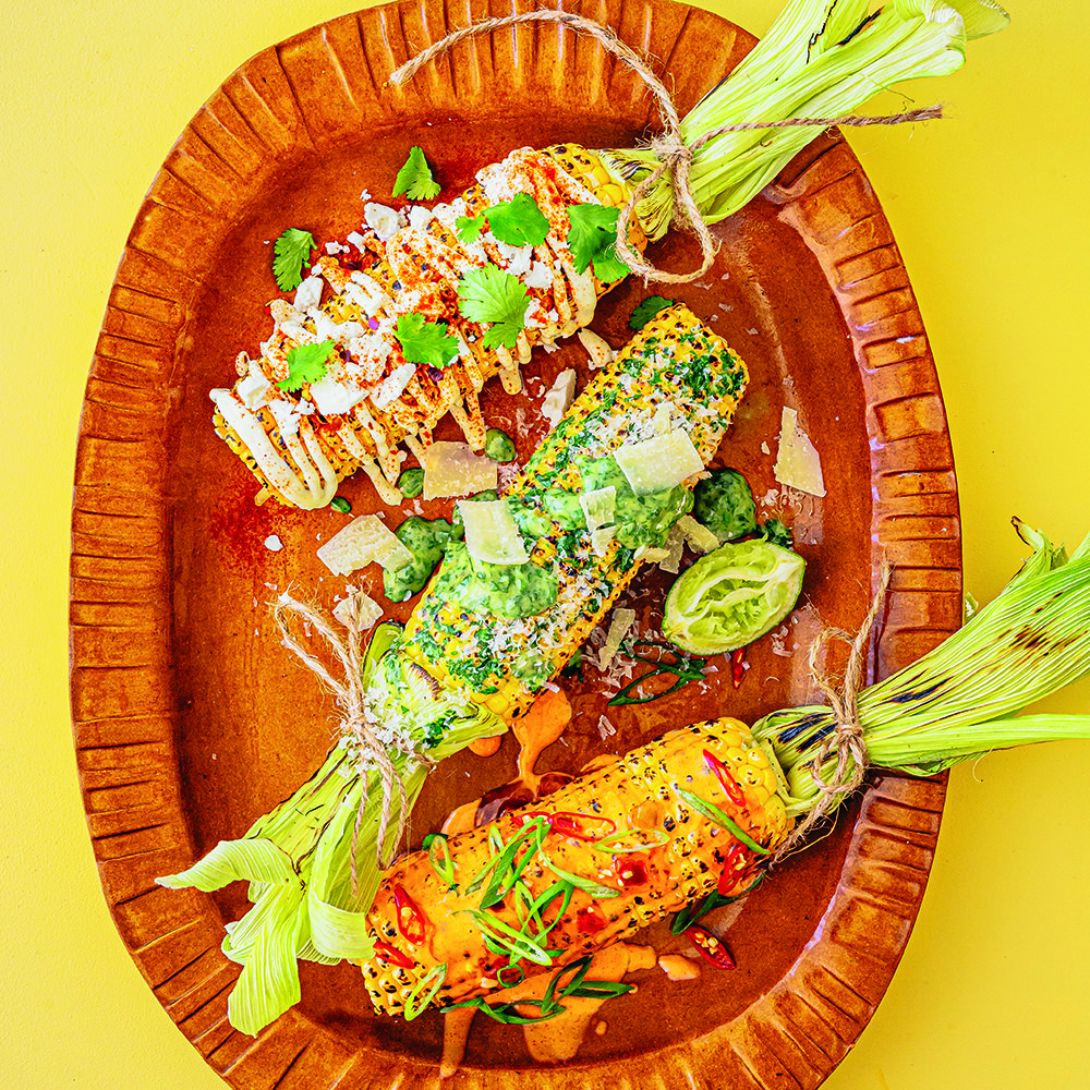 ثلاثة عرانيس محضّرة بطرق مميّزة