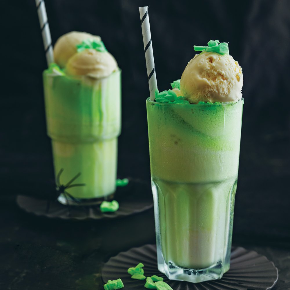 Cream soda fizzer floats