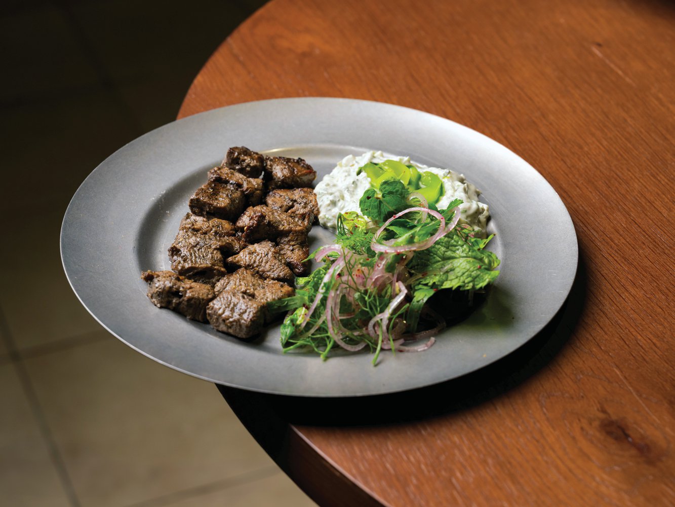 Wagyu loomi tikka at Char