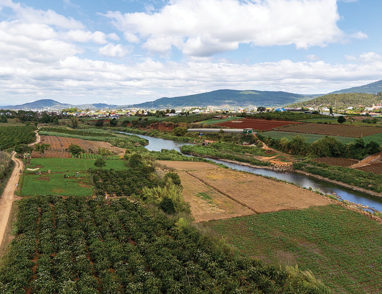 The climate remains mild and cool all year