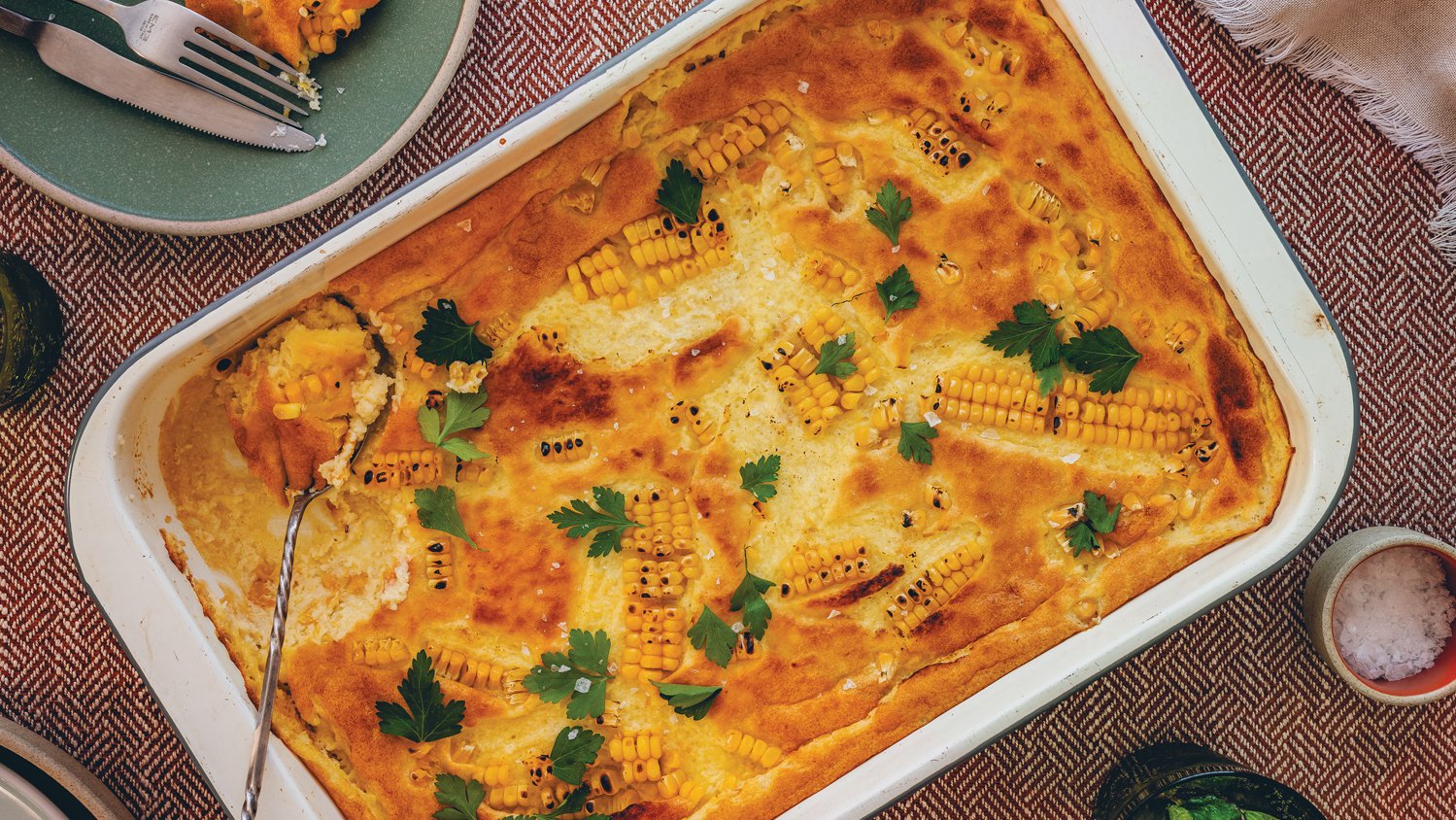 Gebakte pap (paptert)