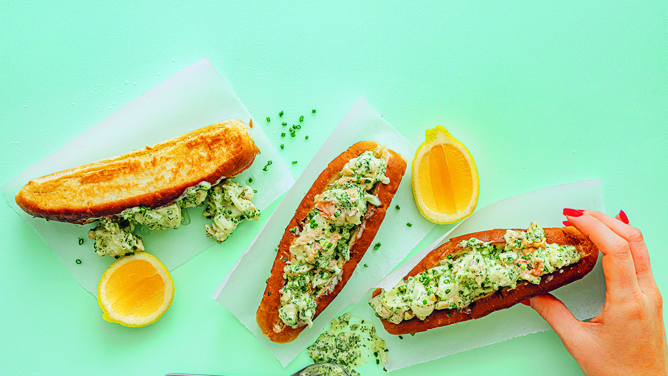 سندويش كركند مشوي