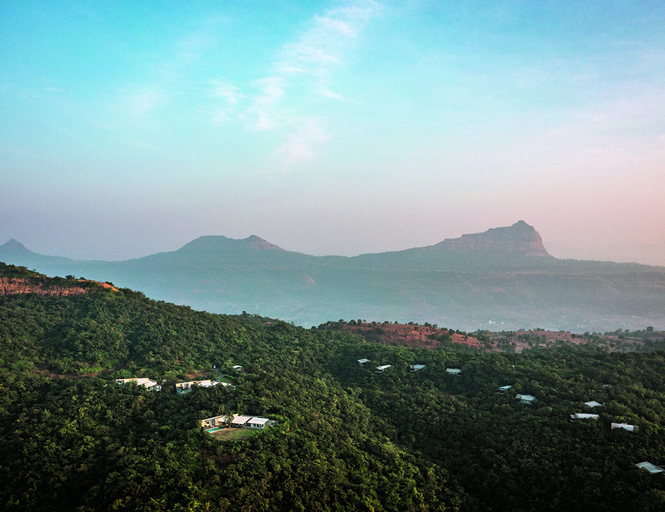 Dharana at Shillim is spread over varying elevations