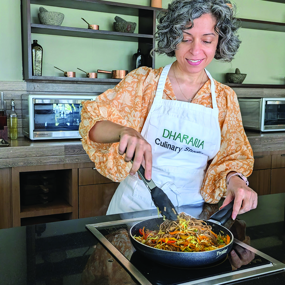 Learn to cook healthy dishes  at the culinary studio