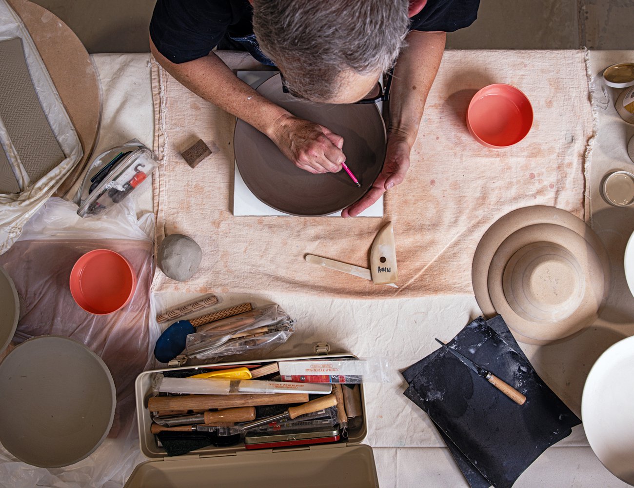 Hein enjoys being part of the growing artist community at MAKE