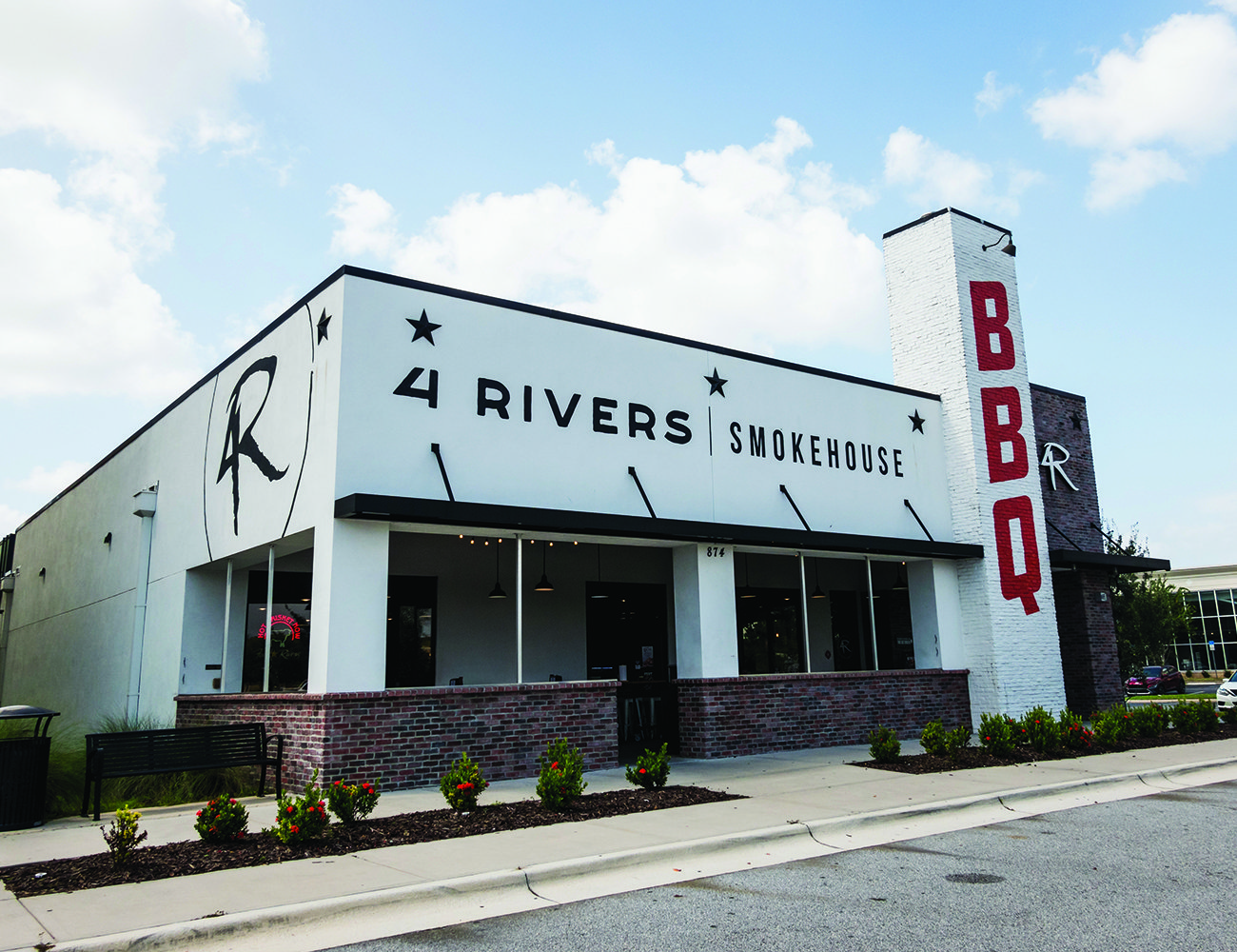 4 Rivers Smokehouse offers a slow-smoked 30-day aged brisket