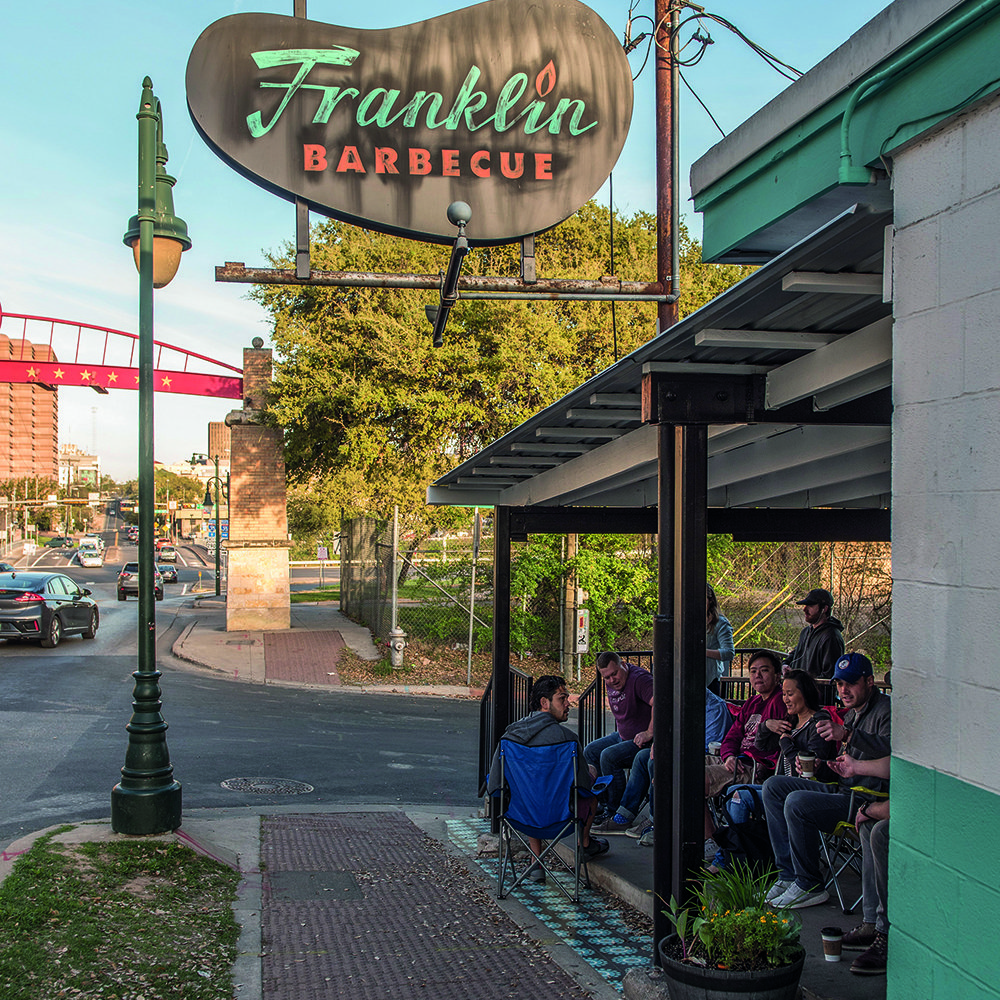 Diners are known to drive across the country for a taste of Franklin Barbecue’s dishes