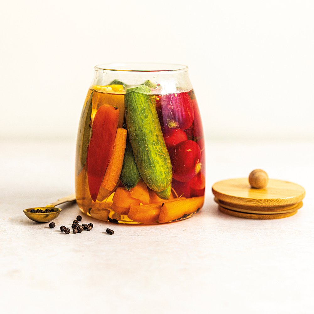 Leftover veggie pickles