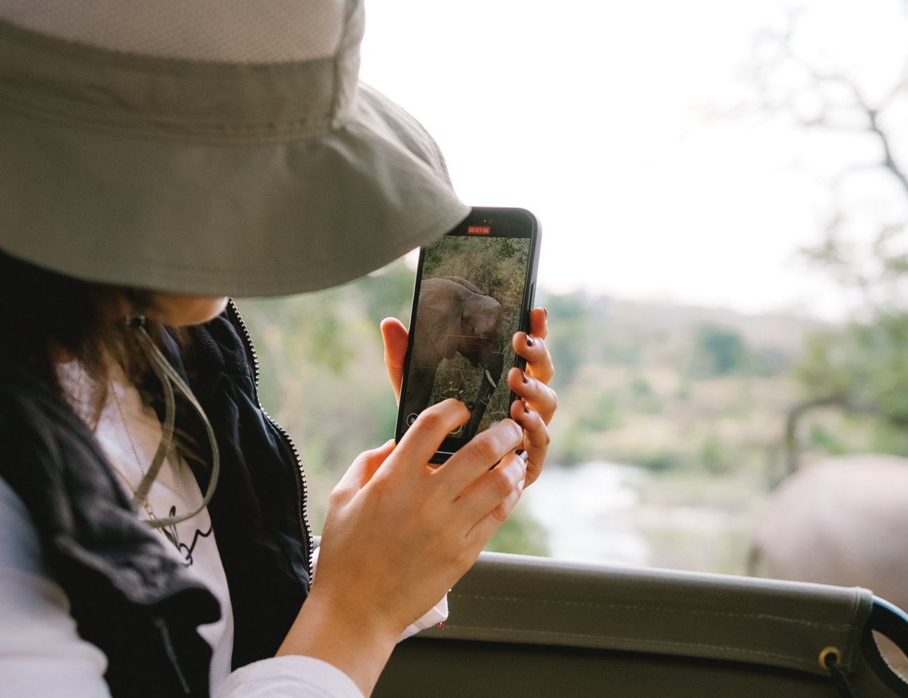 Photo ops never cease during a safari