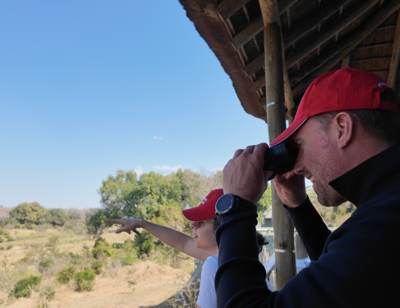 The excitement of spotting elephants in the wild never grows old