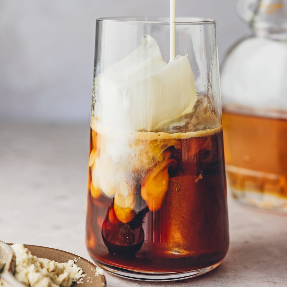 Protein iced coffee