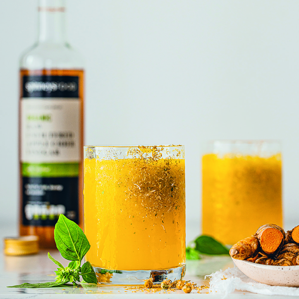 Quick tropical kombucha