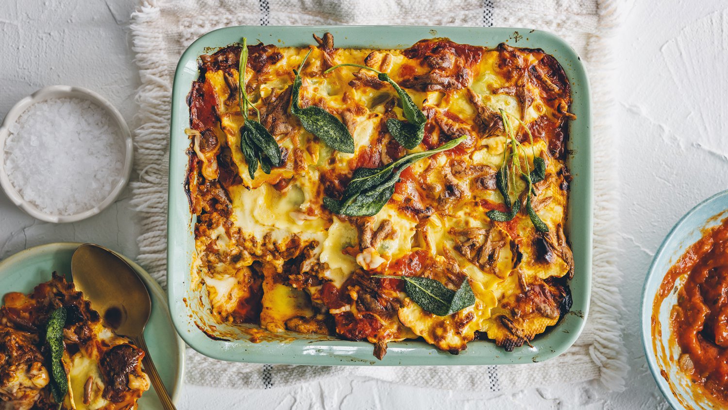 Ravioli lasagne