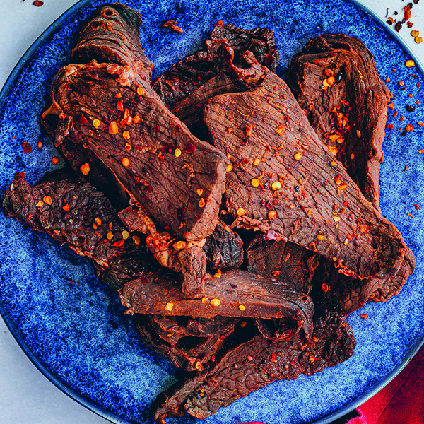 Smoked beef jerky