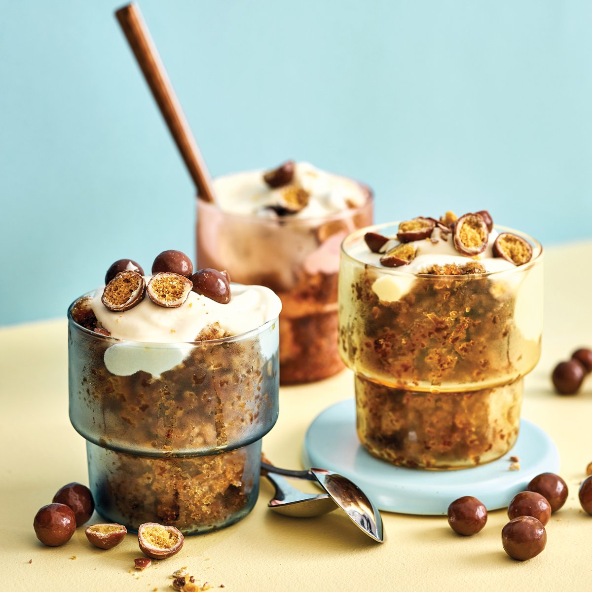 Spanish coffee granita with KitKat Pops