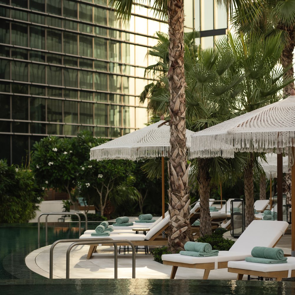 Garden pool at SIRO Dubai