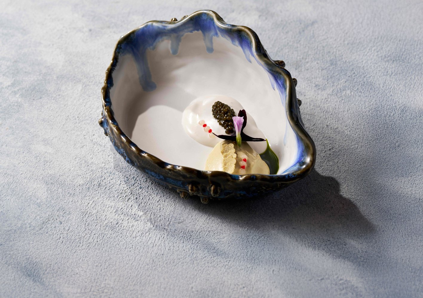 The stunning oyster & vanilla course at La Mar by Gastón Acuri