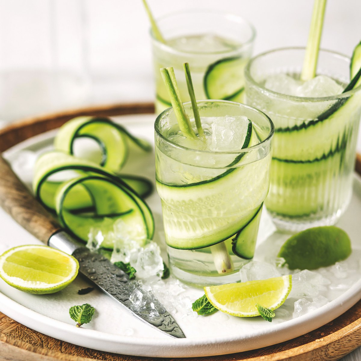 مشروب الليمون والخيار