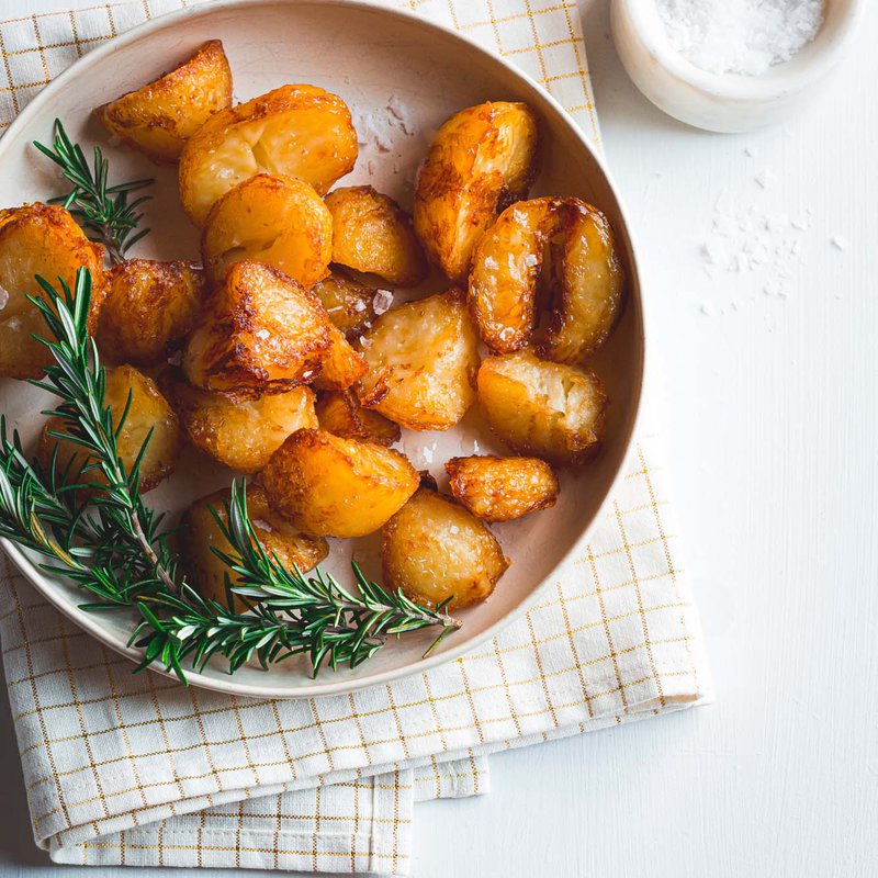 The perfect roast potatoes