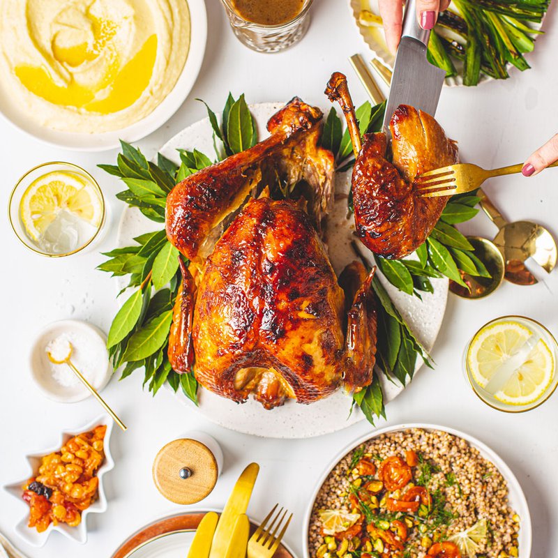 How to carve a turkey