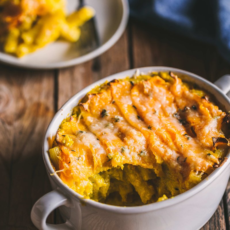 Roasted butternut mac ‘n cheese