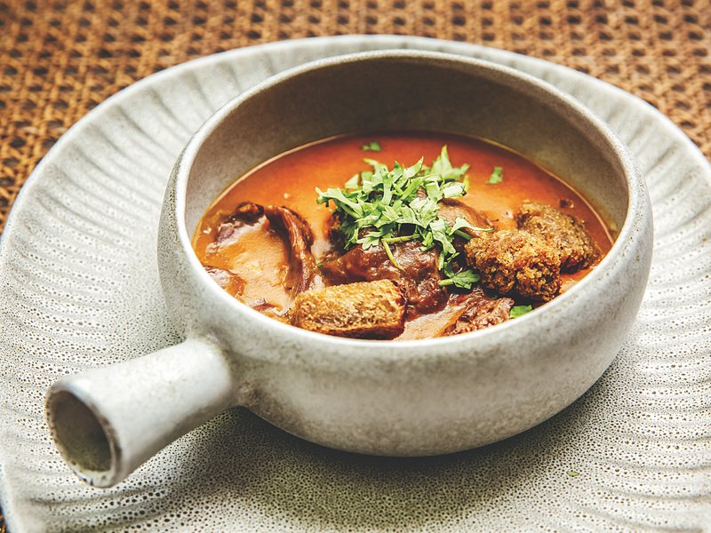The nine-hour slow cooked nihari