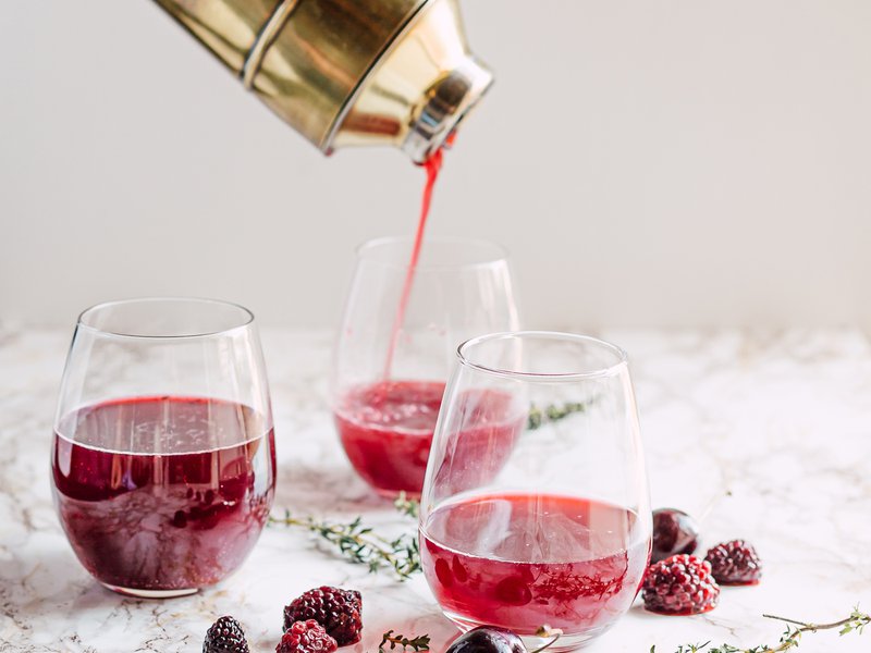 استمتع بمشروبك النباتي