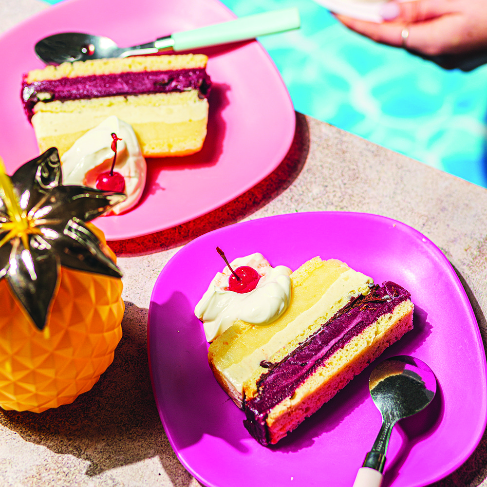 Tropicana ice cream cake