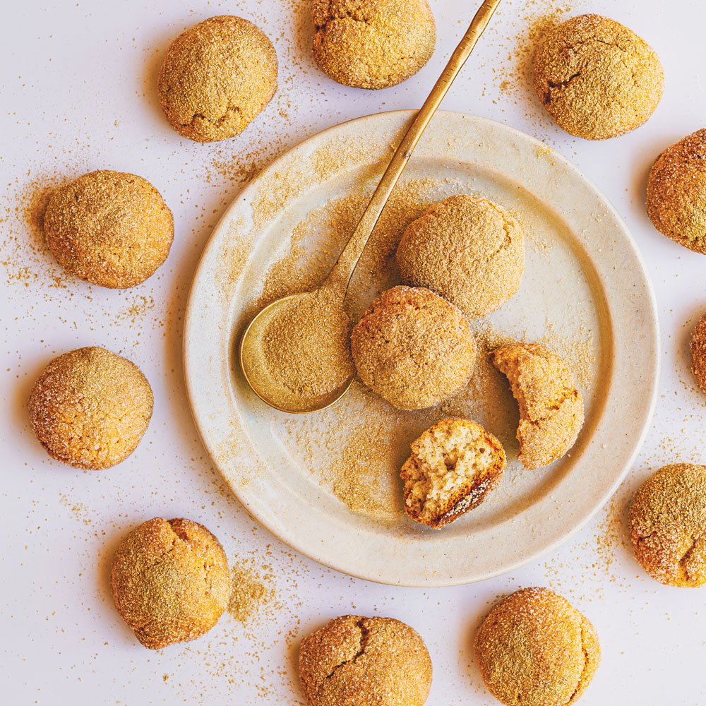 Turkish orange cookies
