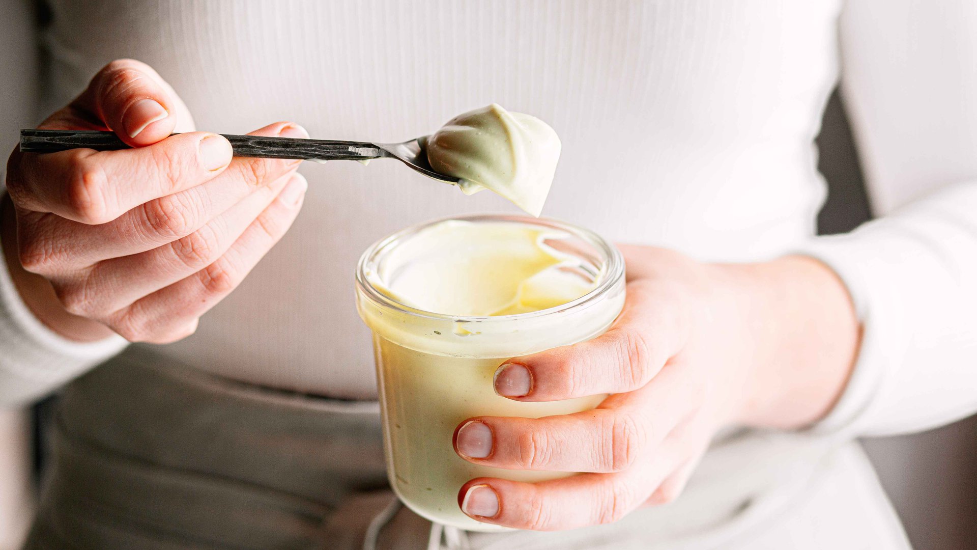 وصفة المايونيز النباتي أكوافابا