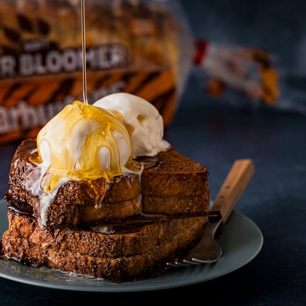 Warburtons Chai-spiced honey butter toast