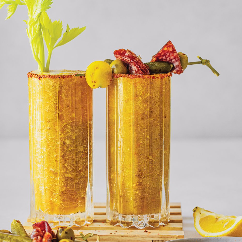 Yellow tomato bloody Mary recipe Spinneys UAE
