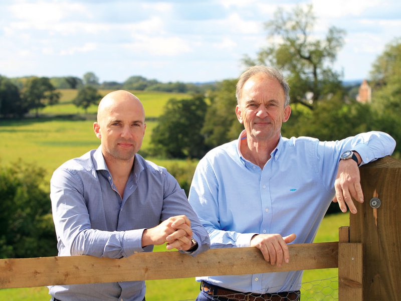 The company lies in the heart of Cheshire | Happy cows produce the best-quality milk | George and Mike Heler | Joseph Heler