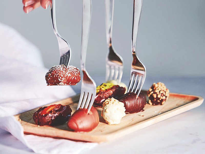 Good for bone strength and high in natural sugars, make it a date night