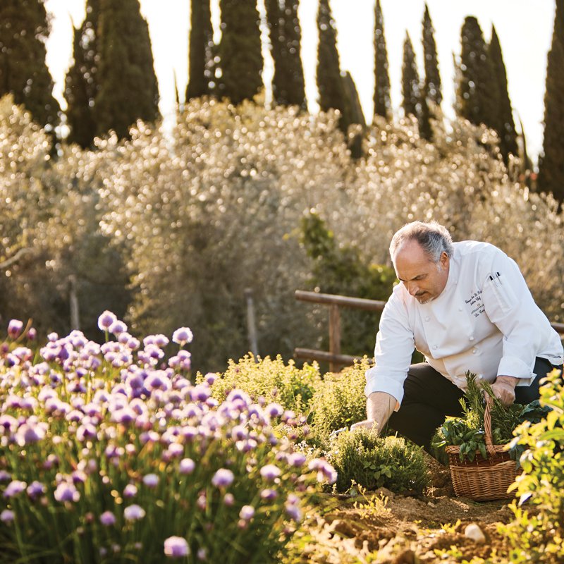 Executive chef Giovanni Luca Di Pirro is a culinary artist transforming local produce into plated art
