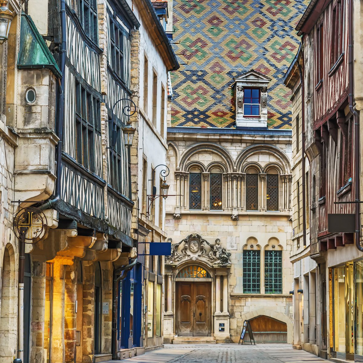 The historical centre of the city of Dijon is a UNESCO World Heritage Site