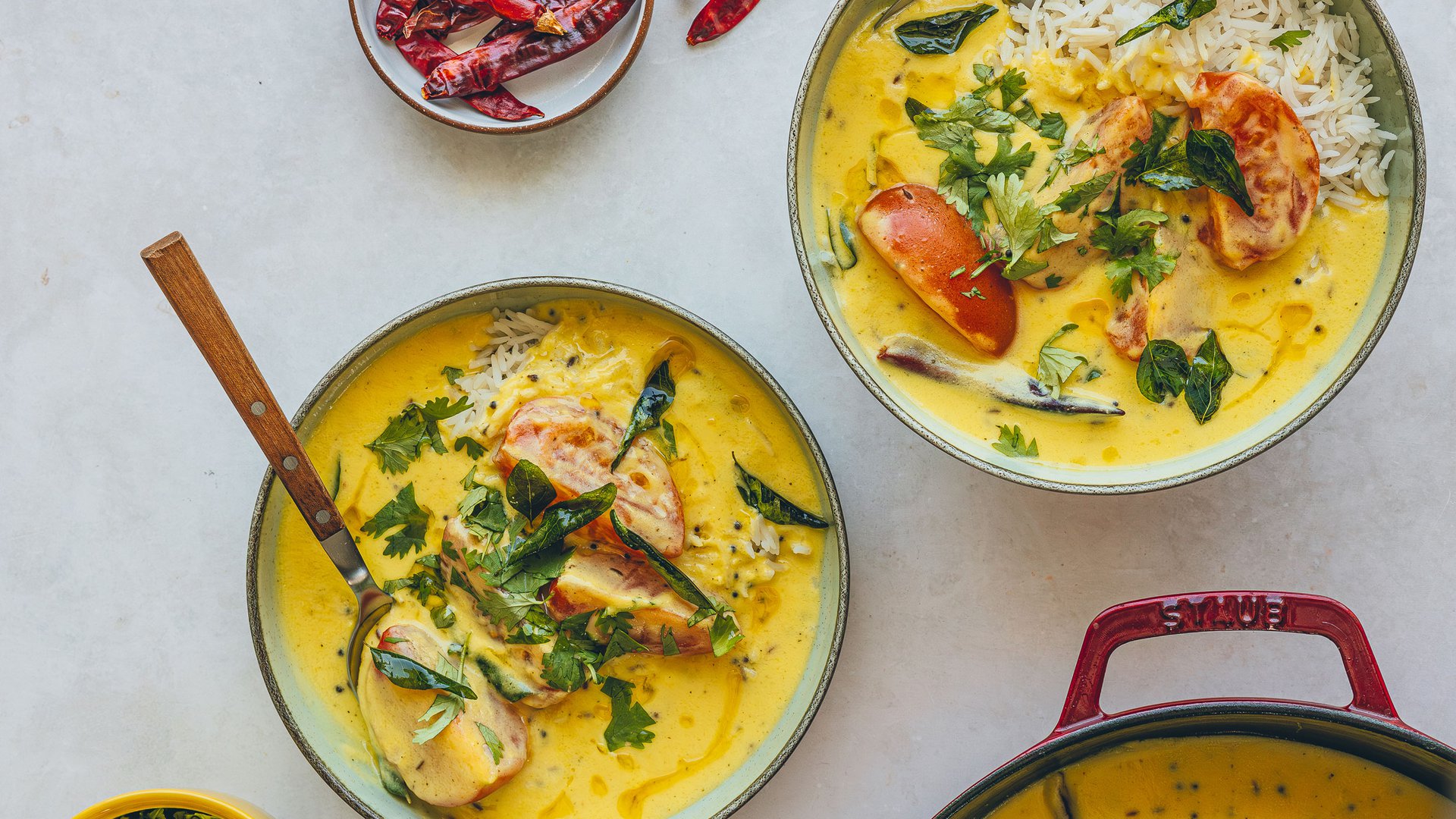 Gujarati ripe mango curry (fajeto)