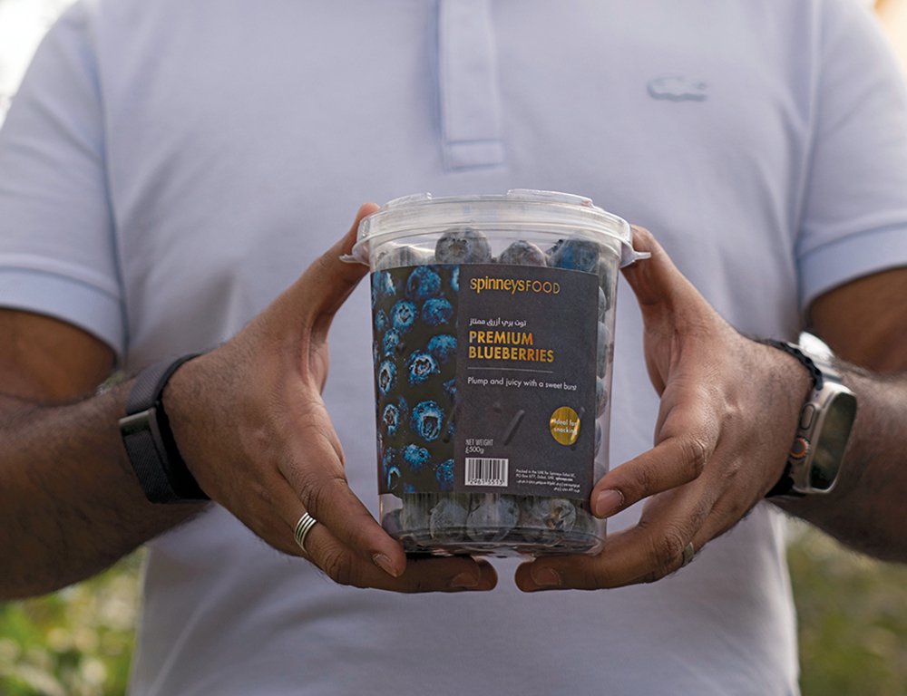 These blueberries are available across Spinneys stores