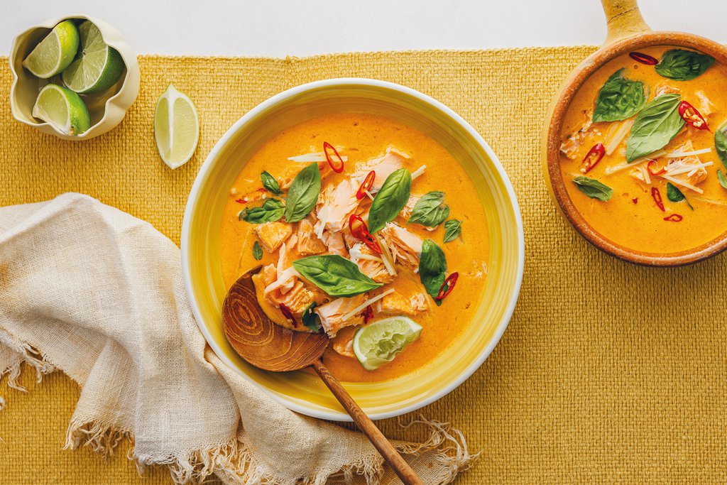 Salmon Thai red curry recipe - Spinneys United Arab Emirates
