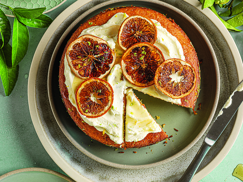 Mevgal HQ| Yiaourtopita (Greek citrus yoghurt cake with yoghurt frosting) |The former Mevgal factory